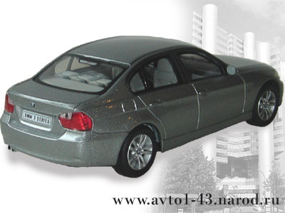 BMW 3 series Cararama - вид сзади