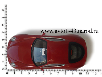 Alfa Romeo 8C Cararama - размеры