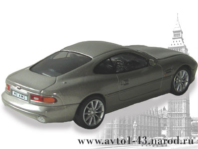 Aston Martin DB7 Cararama - вид сзади