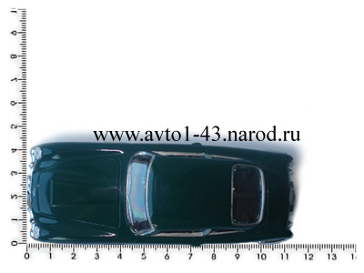 Aston Martin DB5 Cararama - размеры