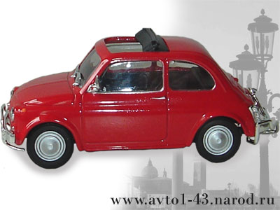 Fiat 500L - вид сбоку