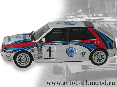 Lancia Delta WRC - вид сбоку