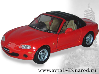 Mazda MX-5 - вид с переди