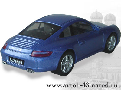 Porsche 911 Carrara S - вид сзади