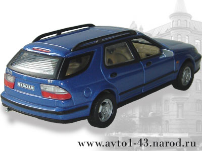 Saab 9-5 Wagon (1998) - вид сзади