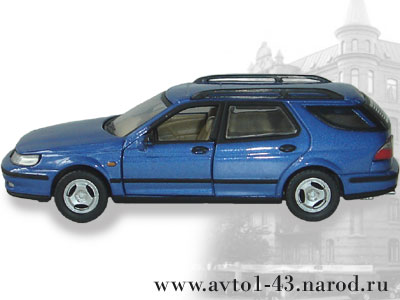 Saab 9-5 Wagon (1998) - вид сбоку