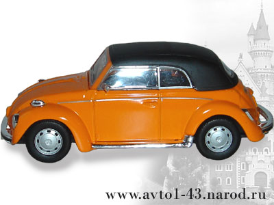 Volkswagen Beetle Soft Top - вид сбоку