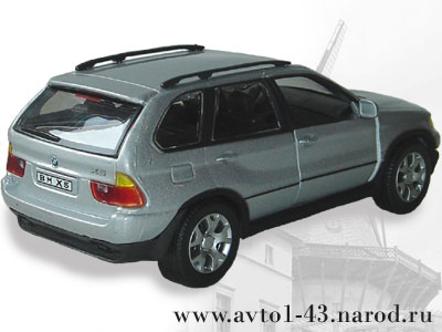 BMW X5 Cararama - вид сзади