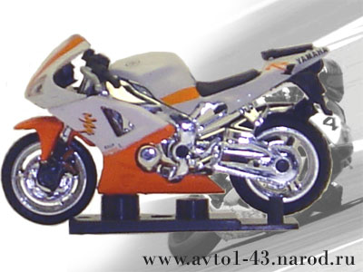 мотоцикл Yamaha YZF-R1 - вид сбоку